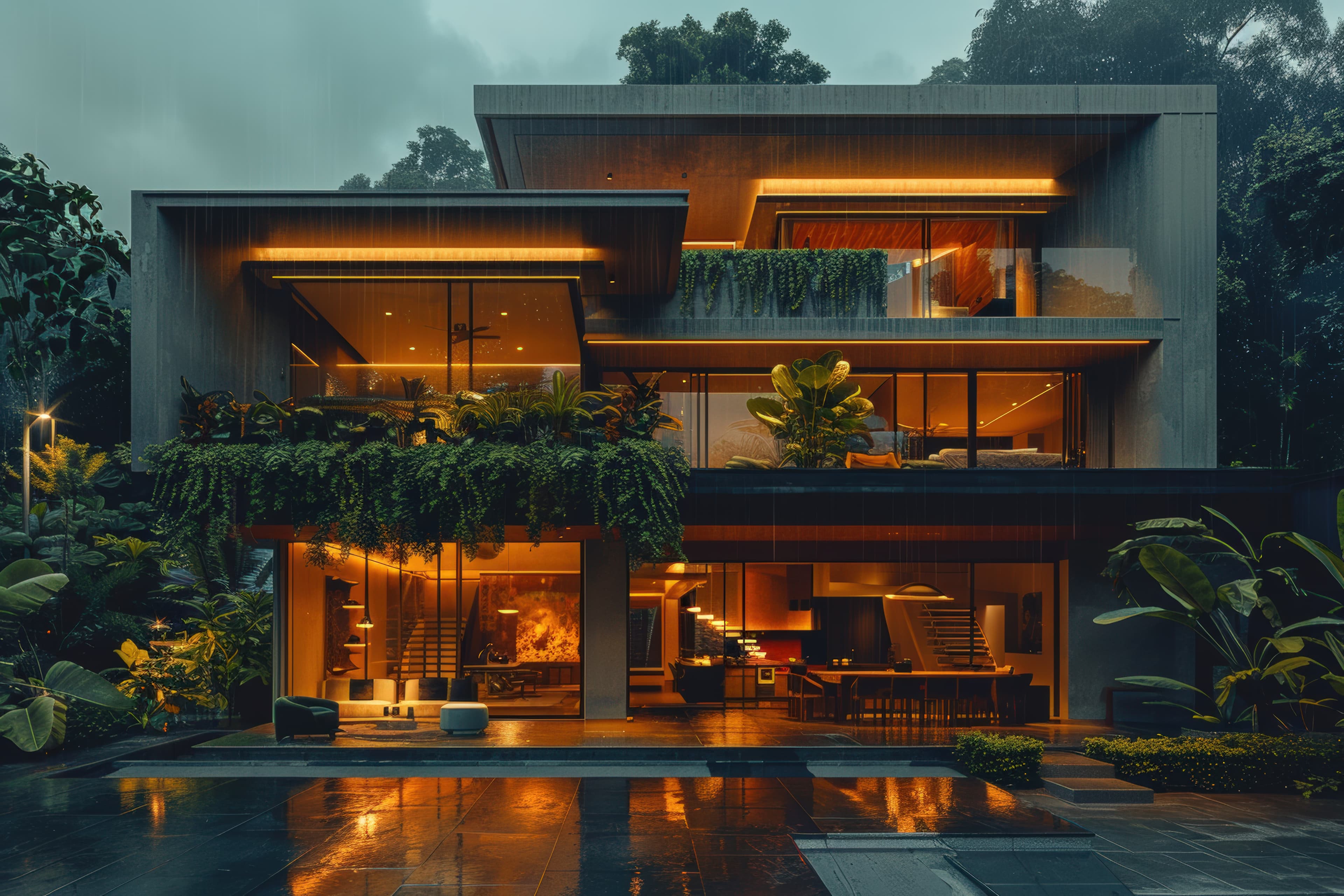 Luxury Real Estate View